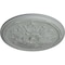 Ekena Millwork Luton Ceiling Medallion (Fits Canopies up to 3 1/2"), 21"OD x 2"P, Primed White CM21LU - alternate 4